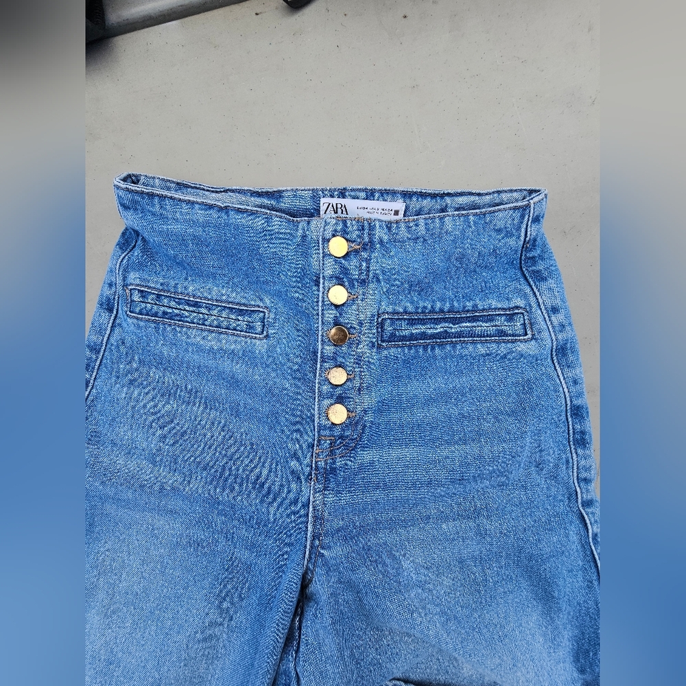 Zara bell bottom jeans